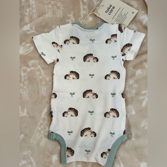 NEW Kyte BABY Porcupine Bodysuit Onsie 0-3M 🦔 - Picture 3 of 4